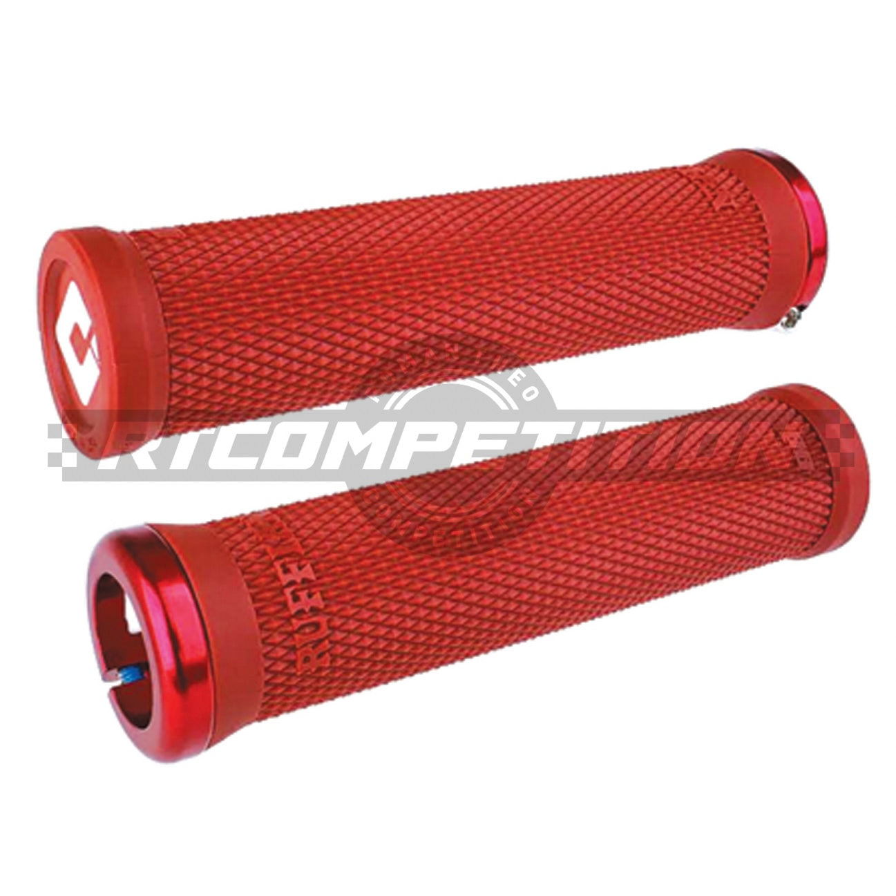 ODI Ruffian V2.1 red grips