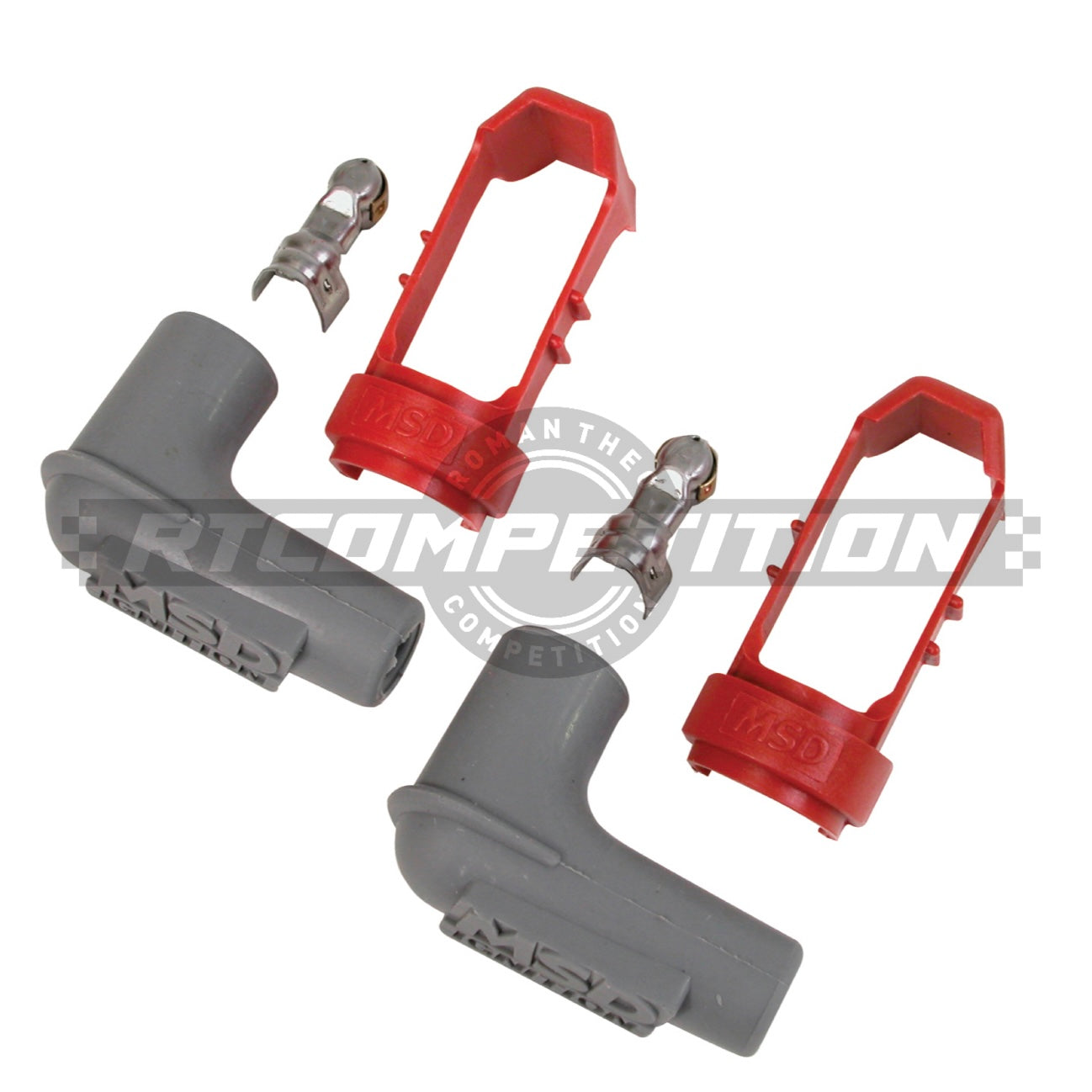 MSD spark plug boot kit with clips