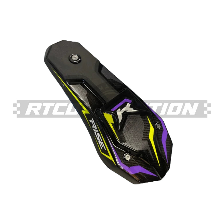 Chin pads Rise carbon look
