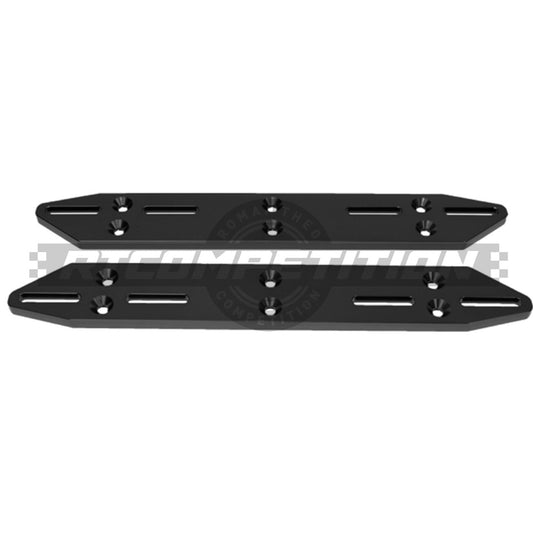 Adjustable motor mount rail